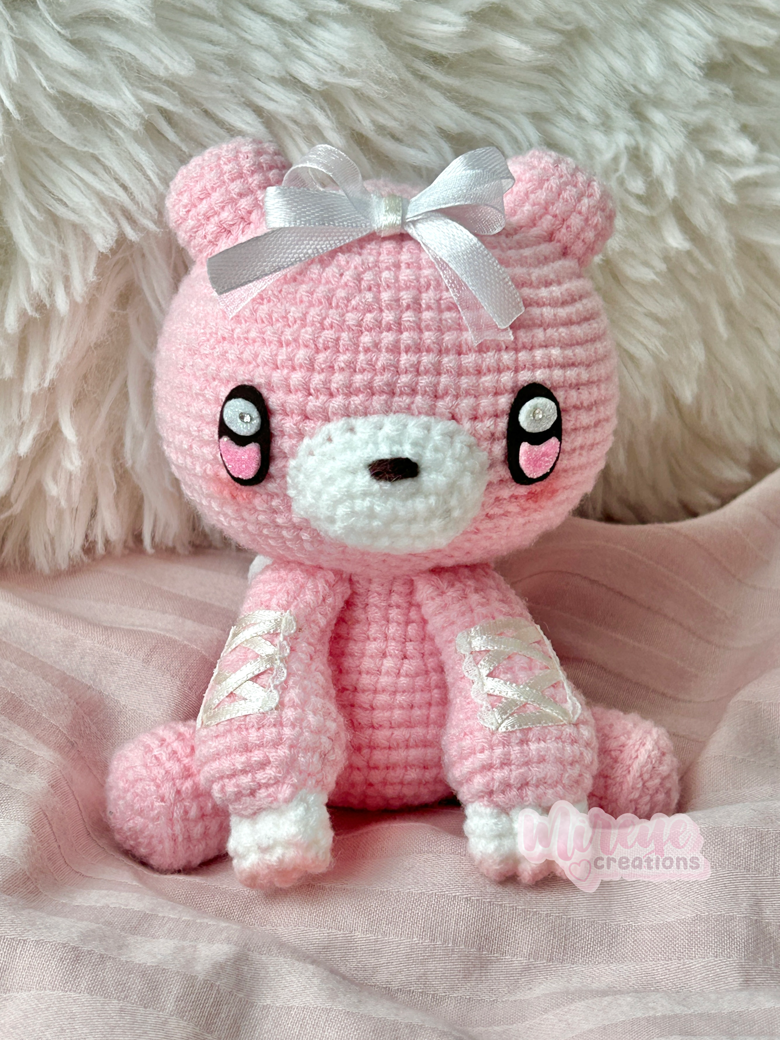 Pink Coquette Gloomy Bear