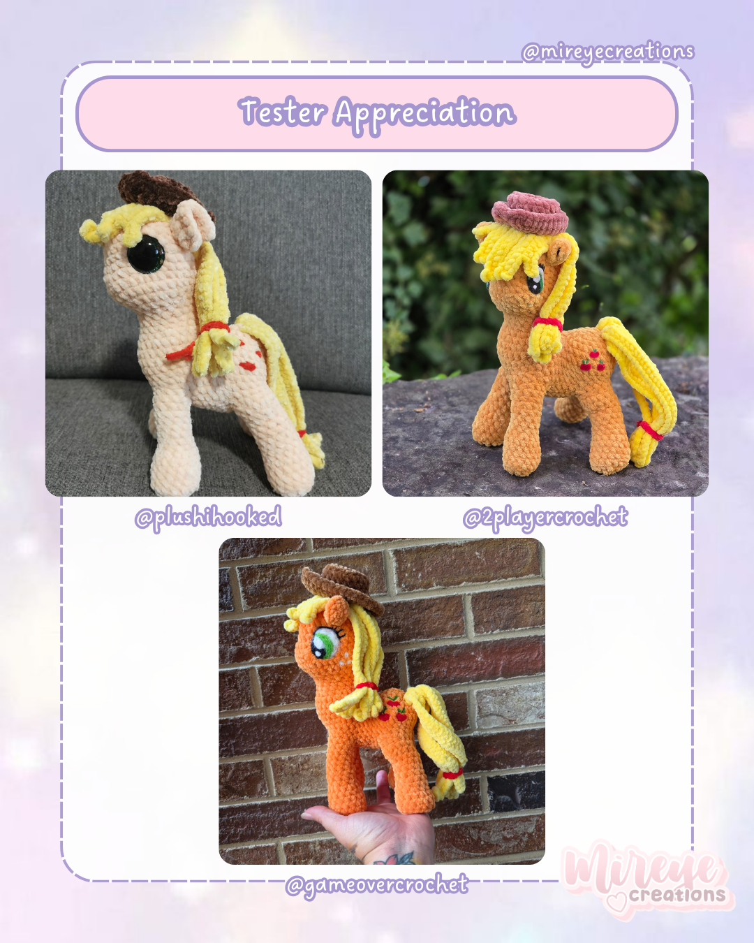 Applejack PDF Crochet Pattern